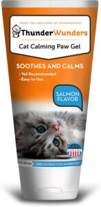 best calming aids for cats ThunderWunders Cat Calming Paw Gel
